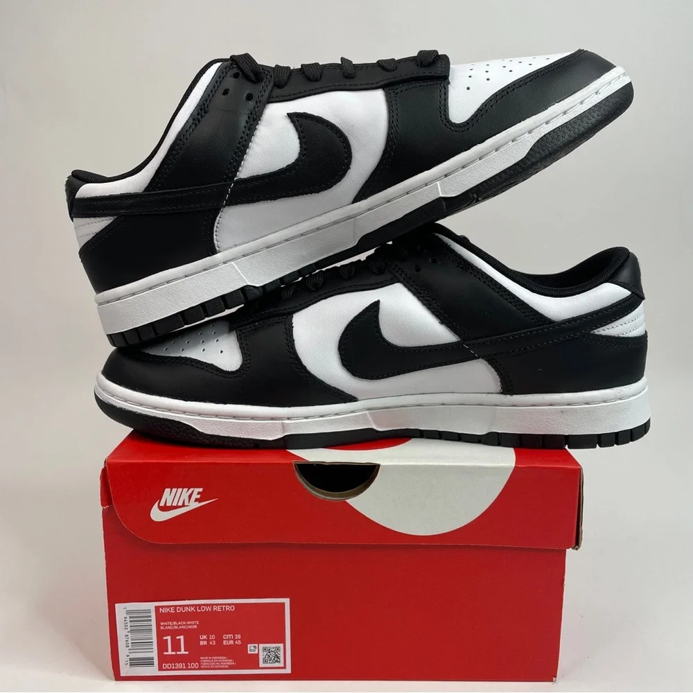 Nike Dunk Low Retro “Panda/Black White” 2023 - Picture 3 of 4